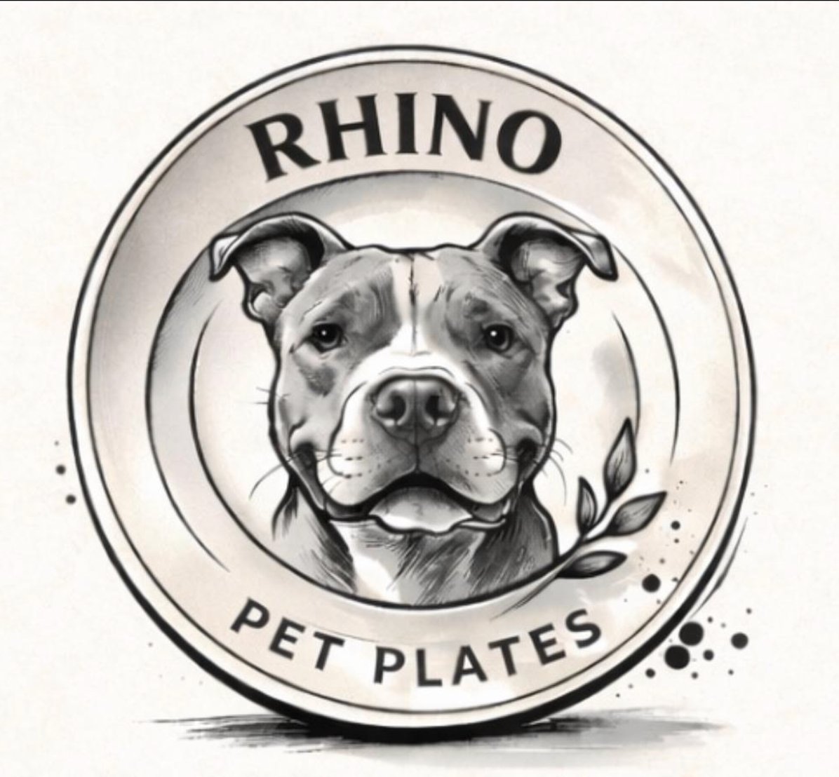 Rhino Pet Plates
